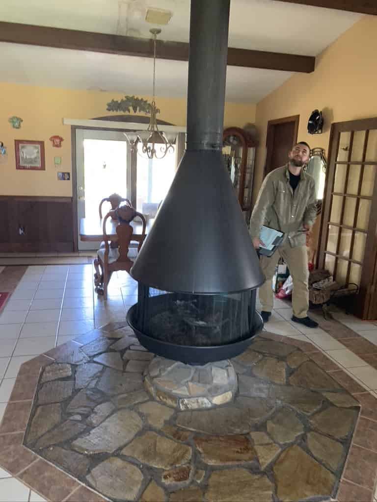 Advanced Fireplace Technician Prefab Inspection Baton Rouge